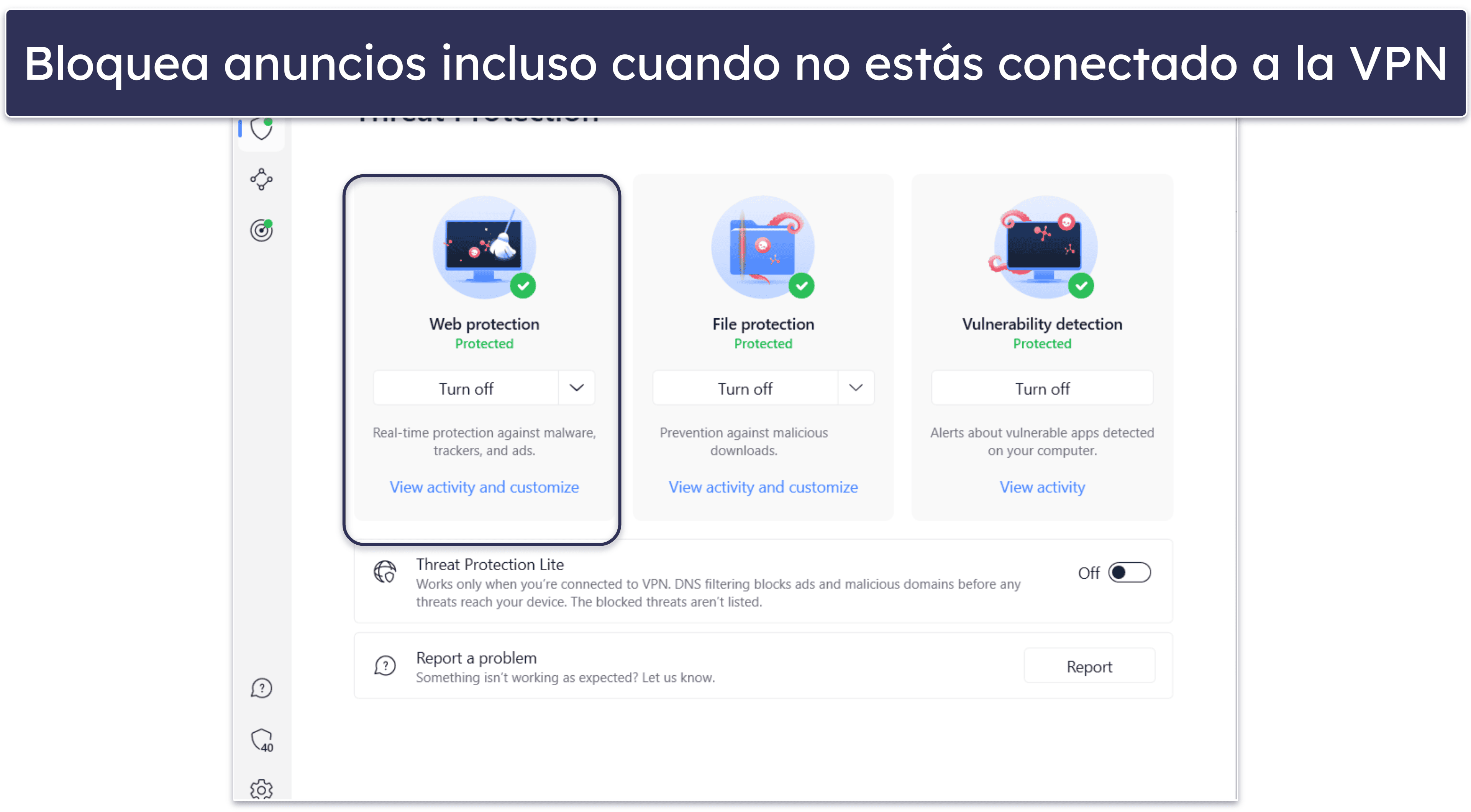 🥉3. NordVPN: excelente bloqueador de anuncios incorporado y VPN potente