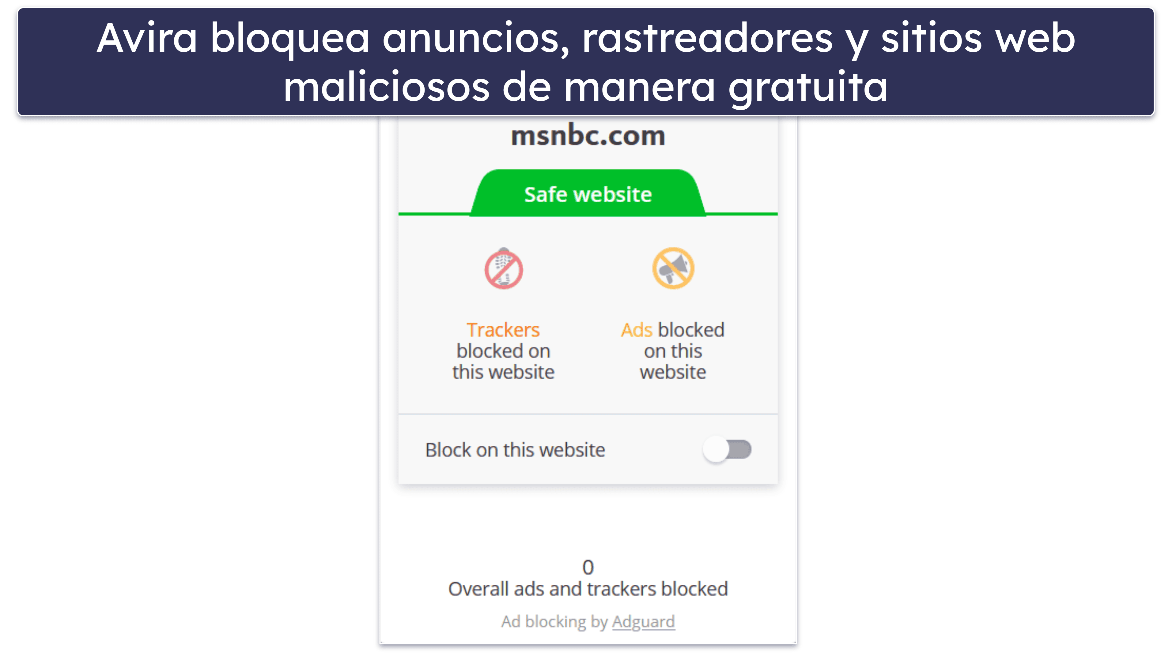 5. Avira: protección integral contra anuncios y seguridad en la web