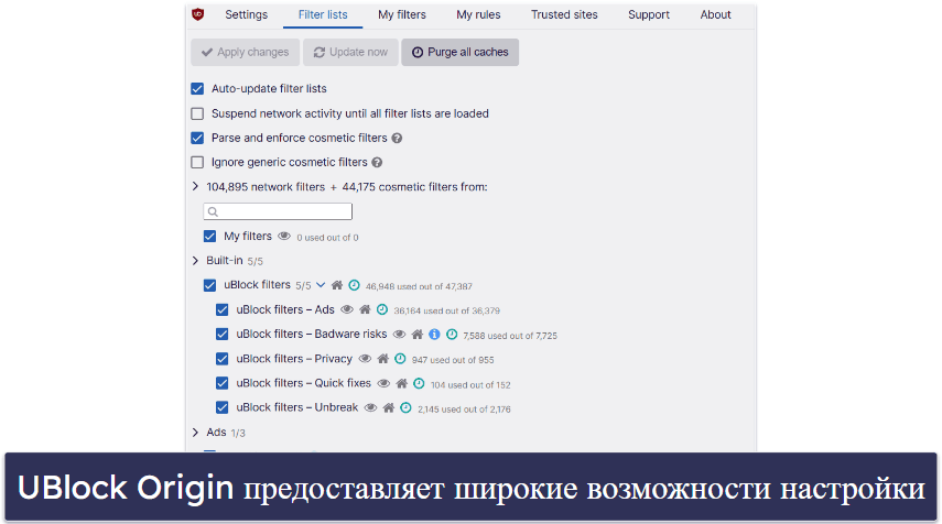 6. uBlock Origin — Лучший бесплатный независимый блокировщик рекламы