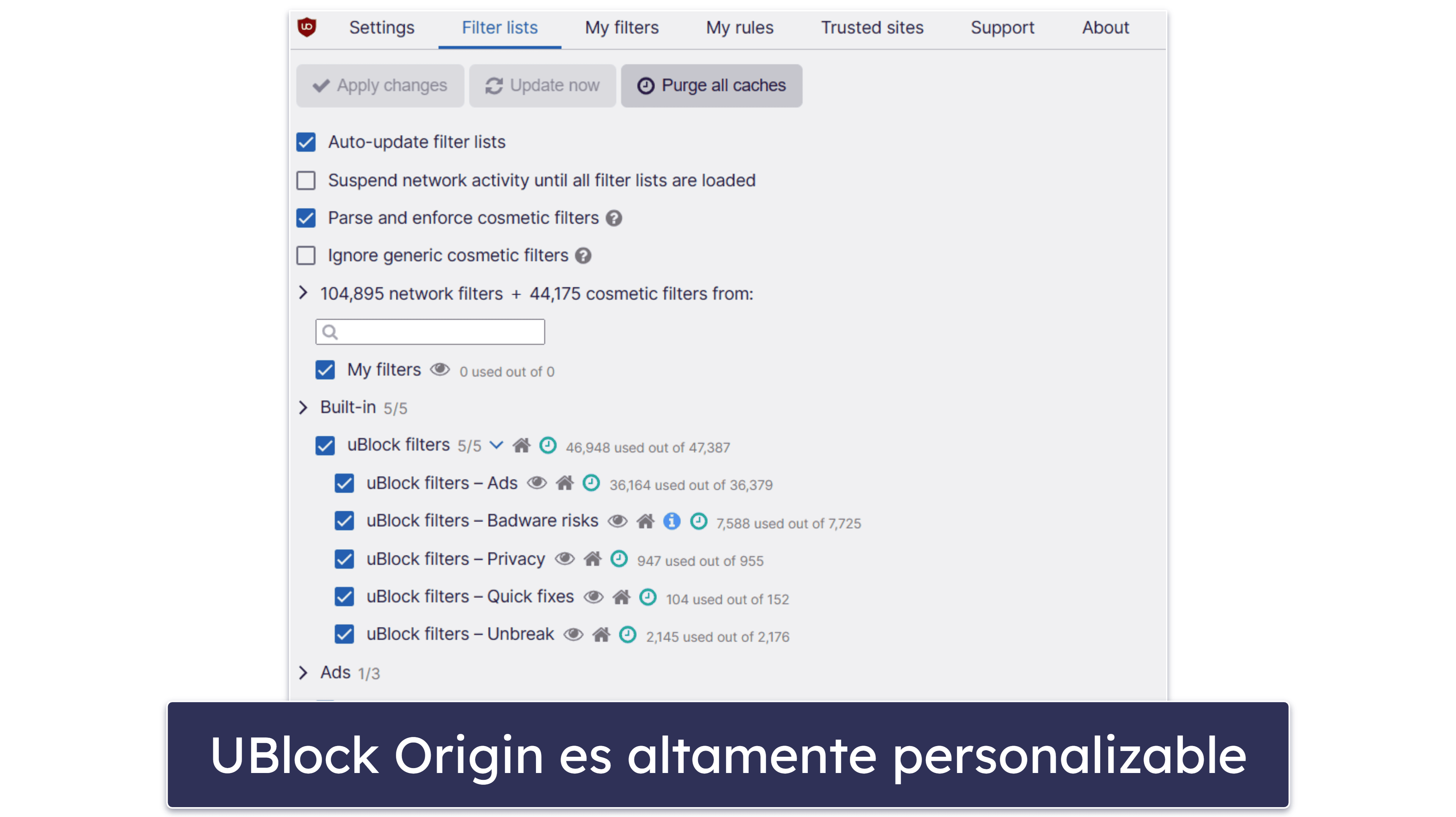 6. uBlock Origin: el mejor adblock gratuito independiente