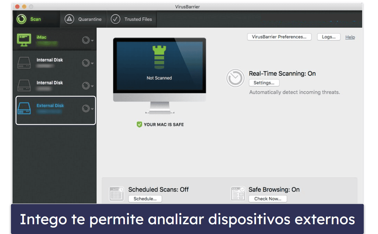 🥇1. Intego: en general, el mejor antivirus para Mac en 2024