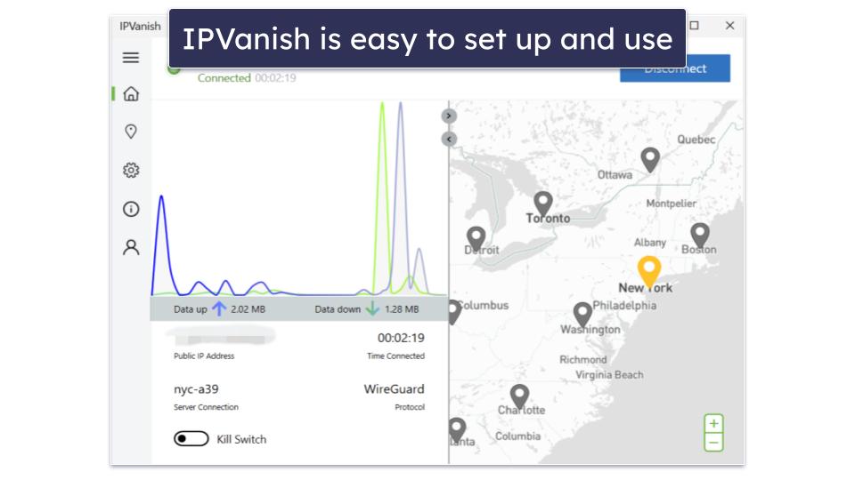 10. IPVanish — Good for Torrenting