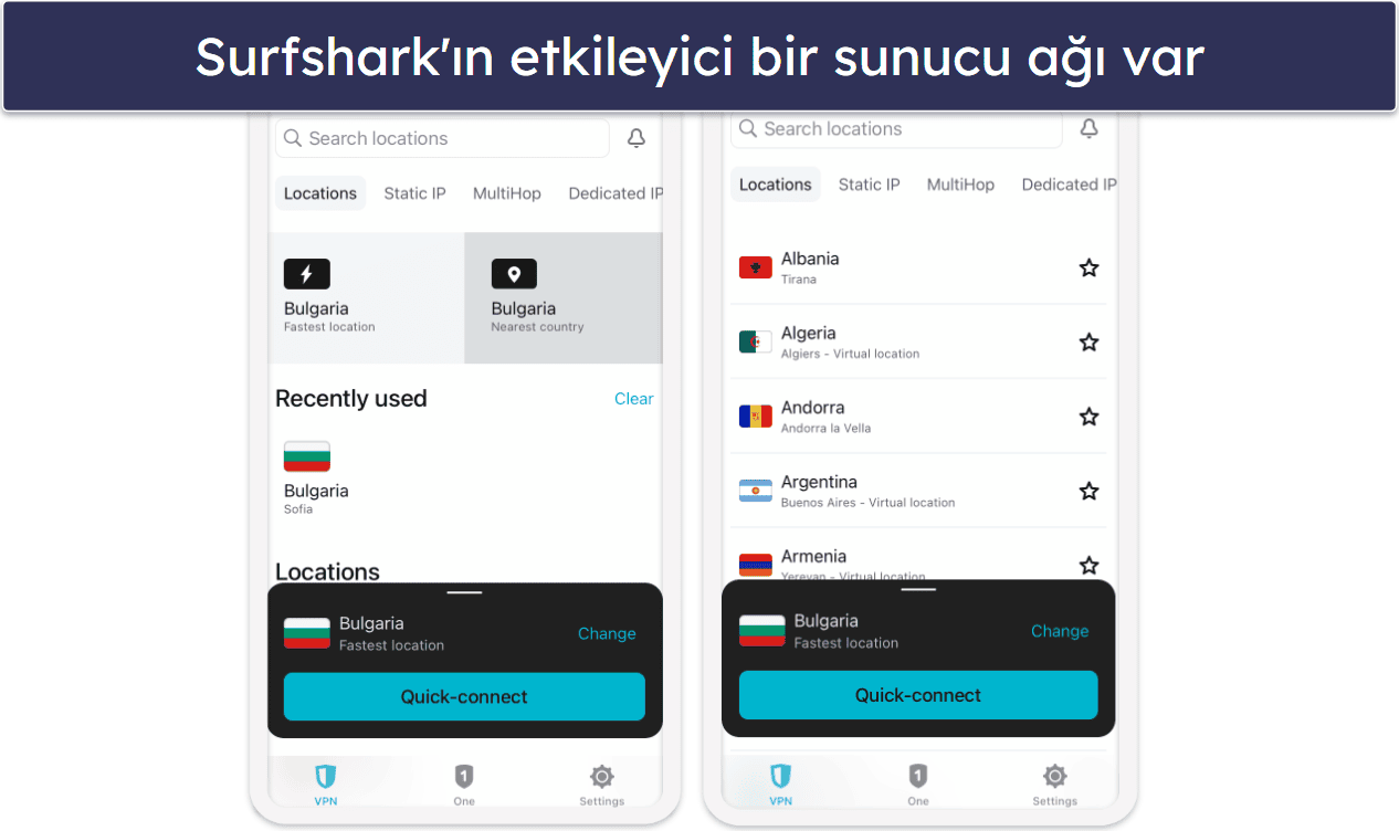 5. Surfshark — Uygun Fiyatlı Planlarla Kullanıcı Dostu VPN