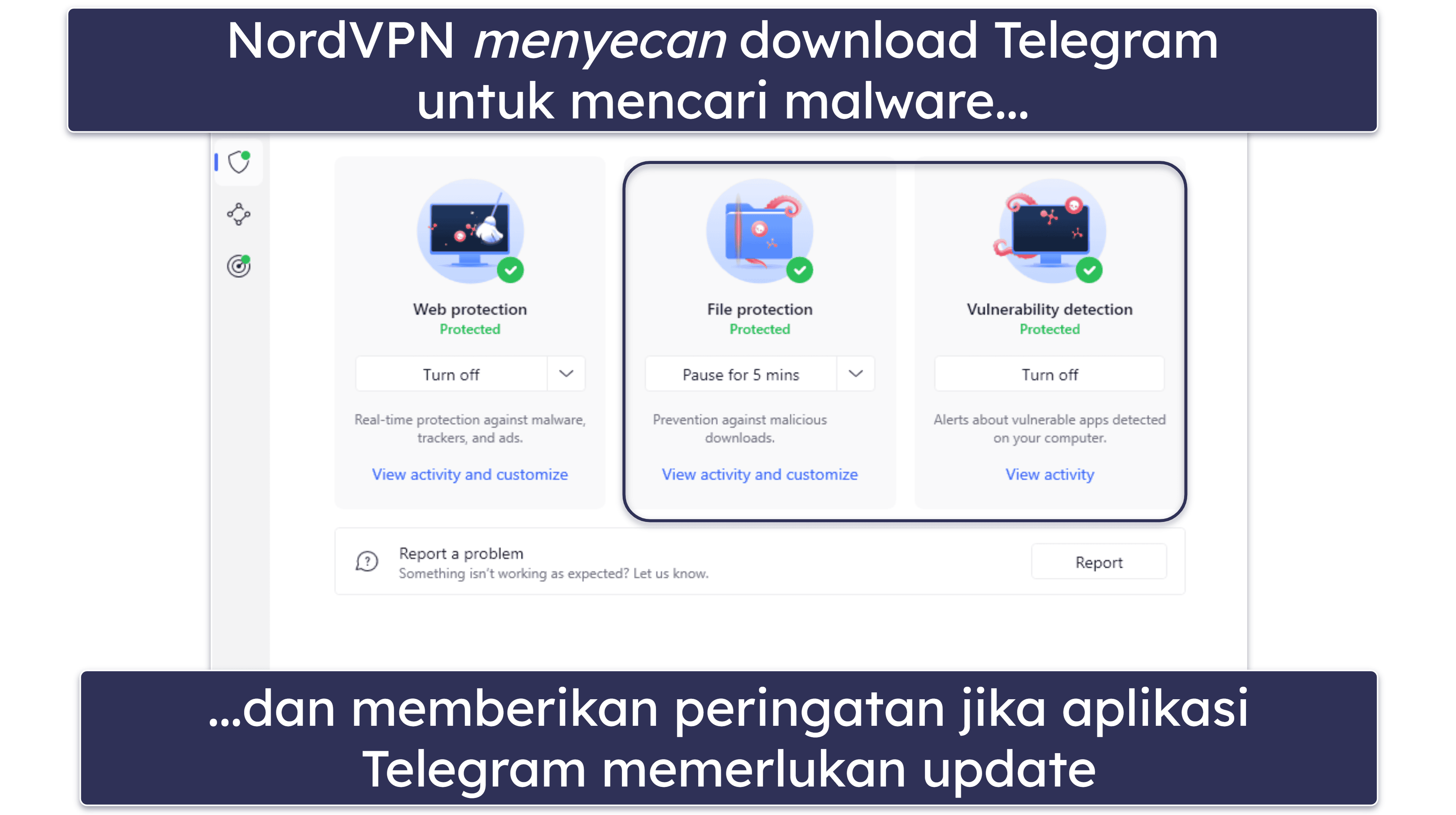 🥉3. NordVPN – Dilengkapi dengan Pemindai Malware untuk Berbagi File di Desktop