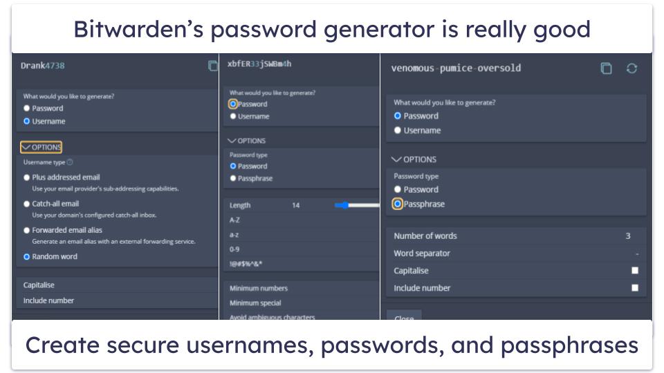 Bitwarden Security Features — A Good Range of Features (Includes a Local Hosting Option)