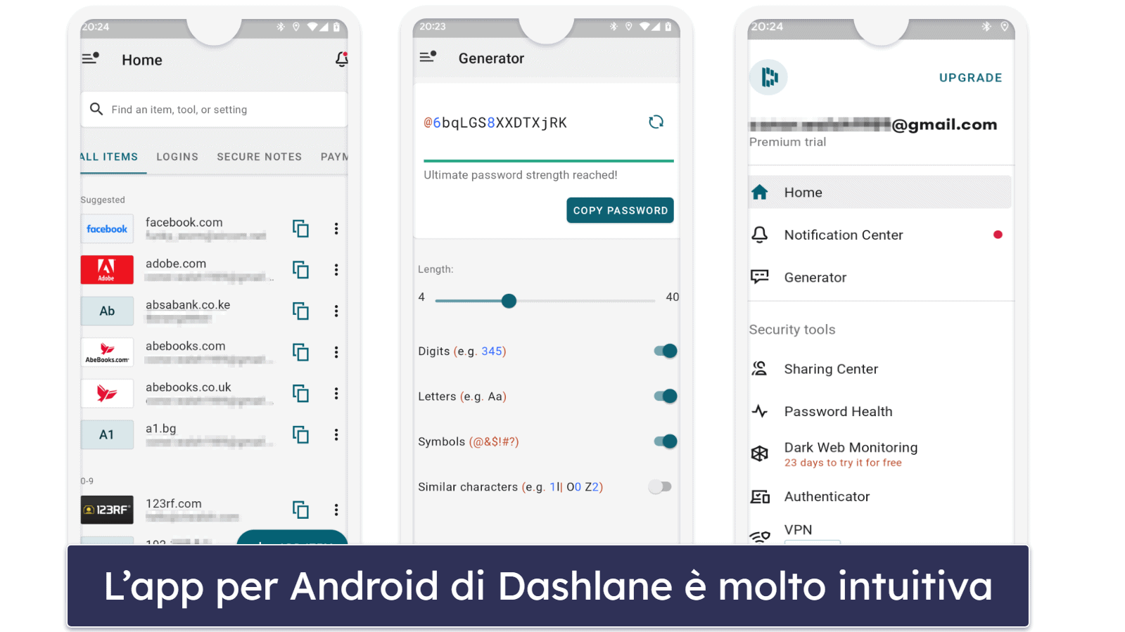 🥇 1. Dashlane — In assoluto il miglior gestore di password per Android