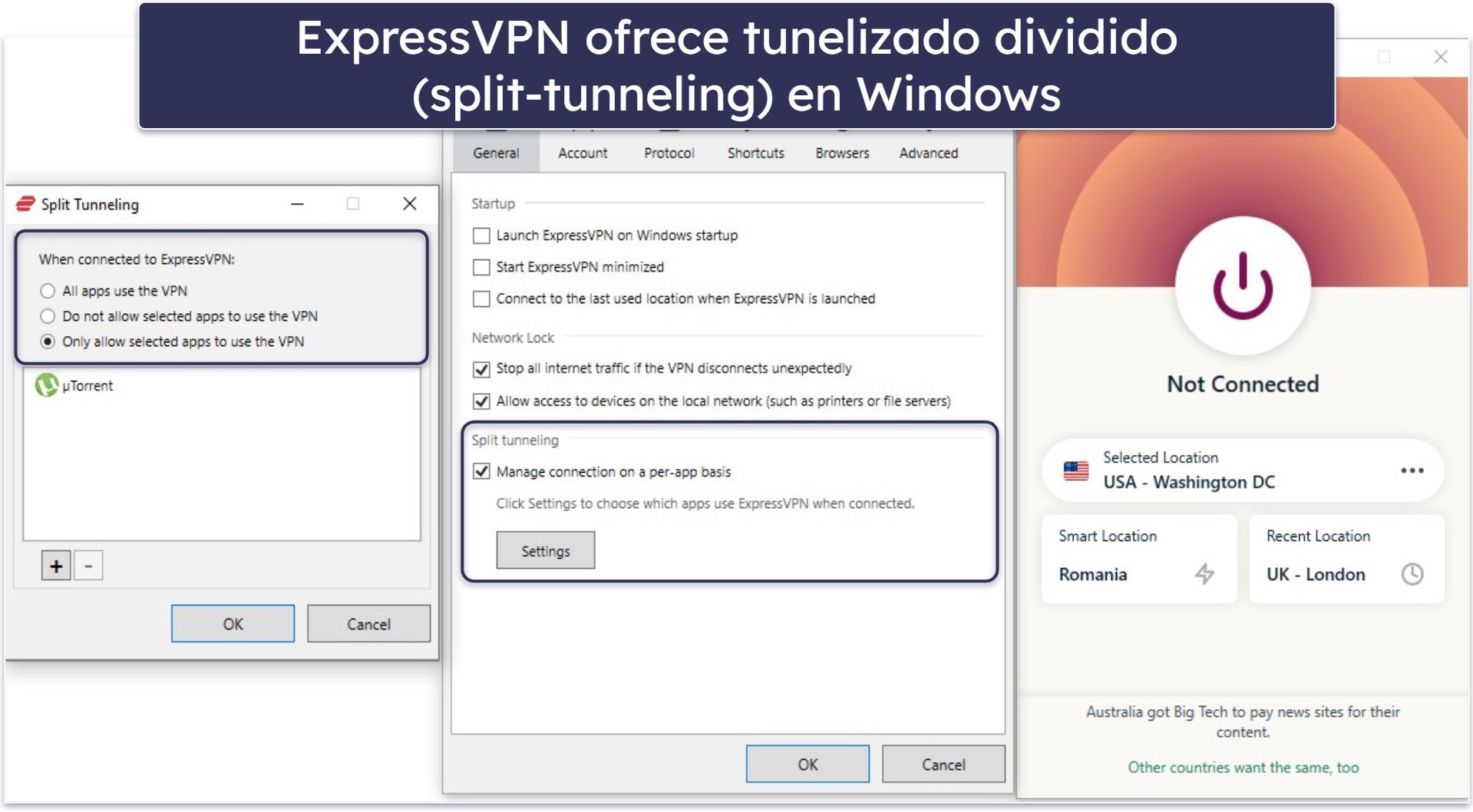 ¿Por qué ExpressVPN es una buena elección para usuarios de Windows?