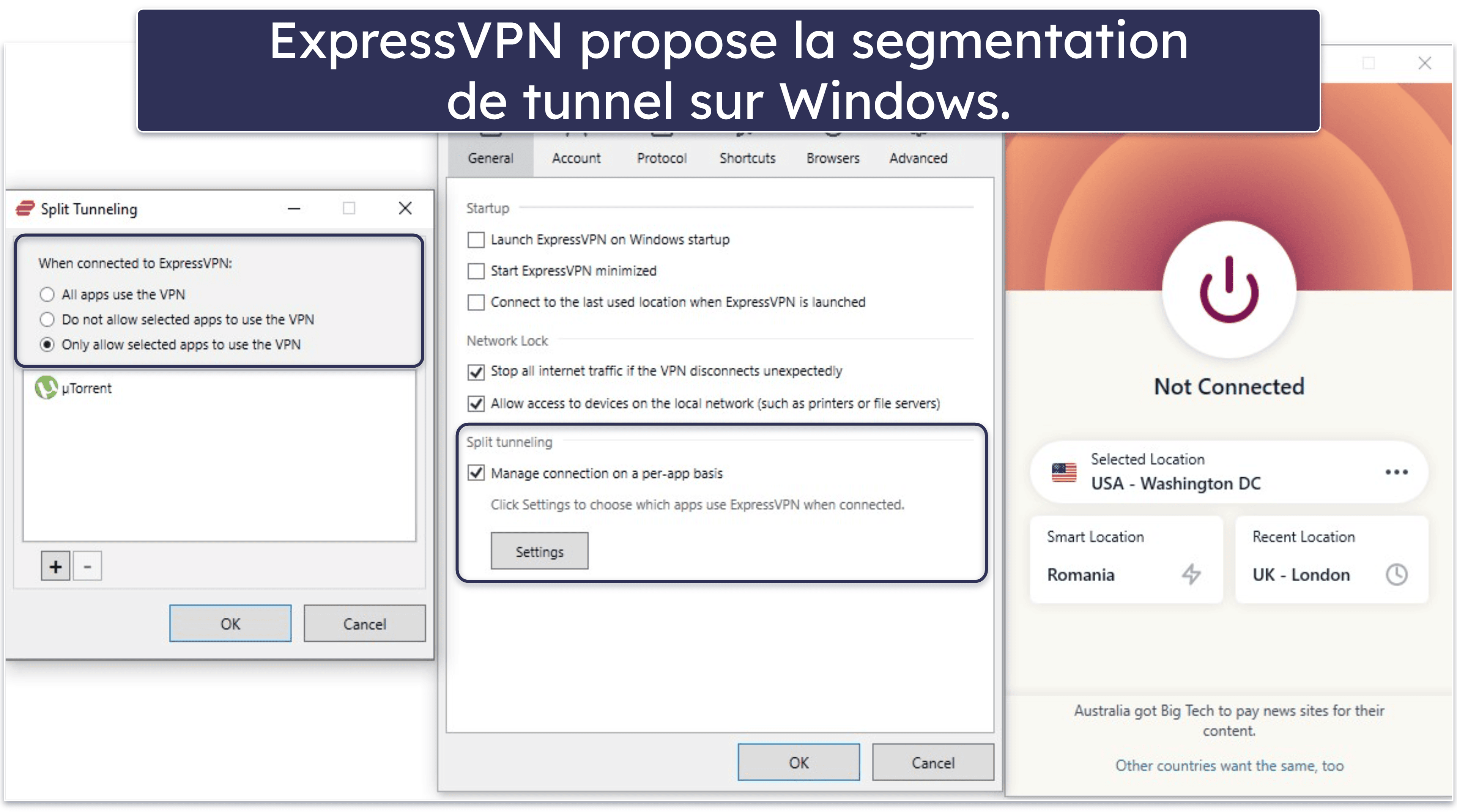 Pourquoi ExpressVPN est-il un bon choix pour les utilisateurs de Windows ?