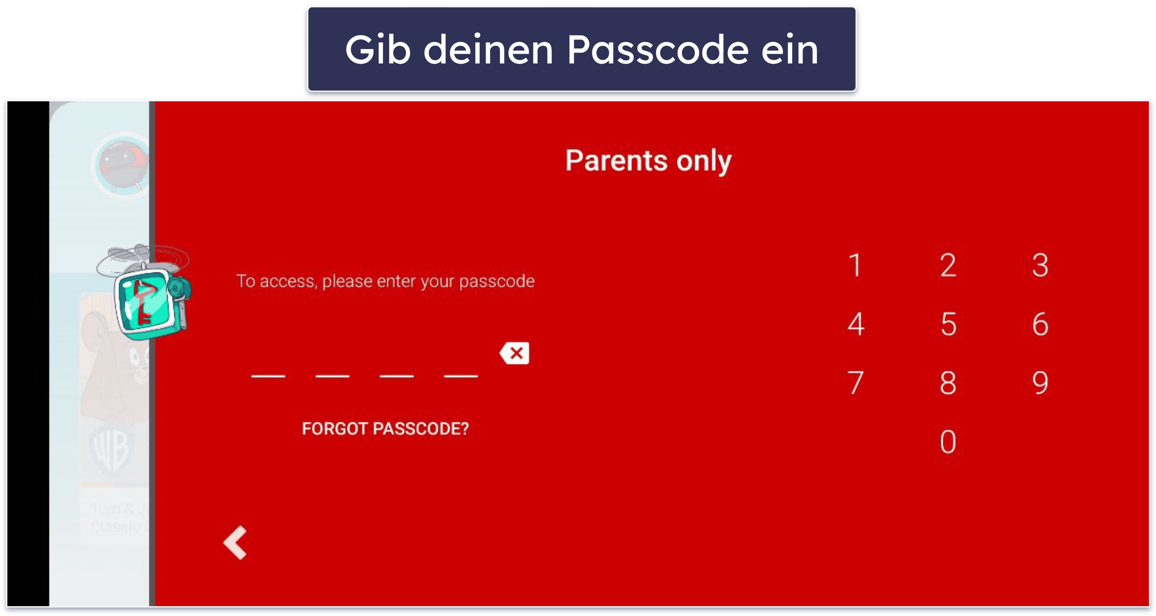 Einrichtung von YouTube Kids