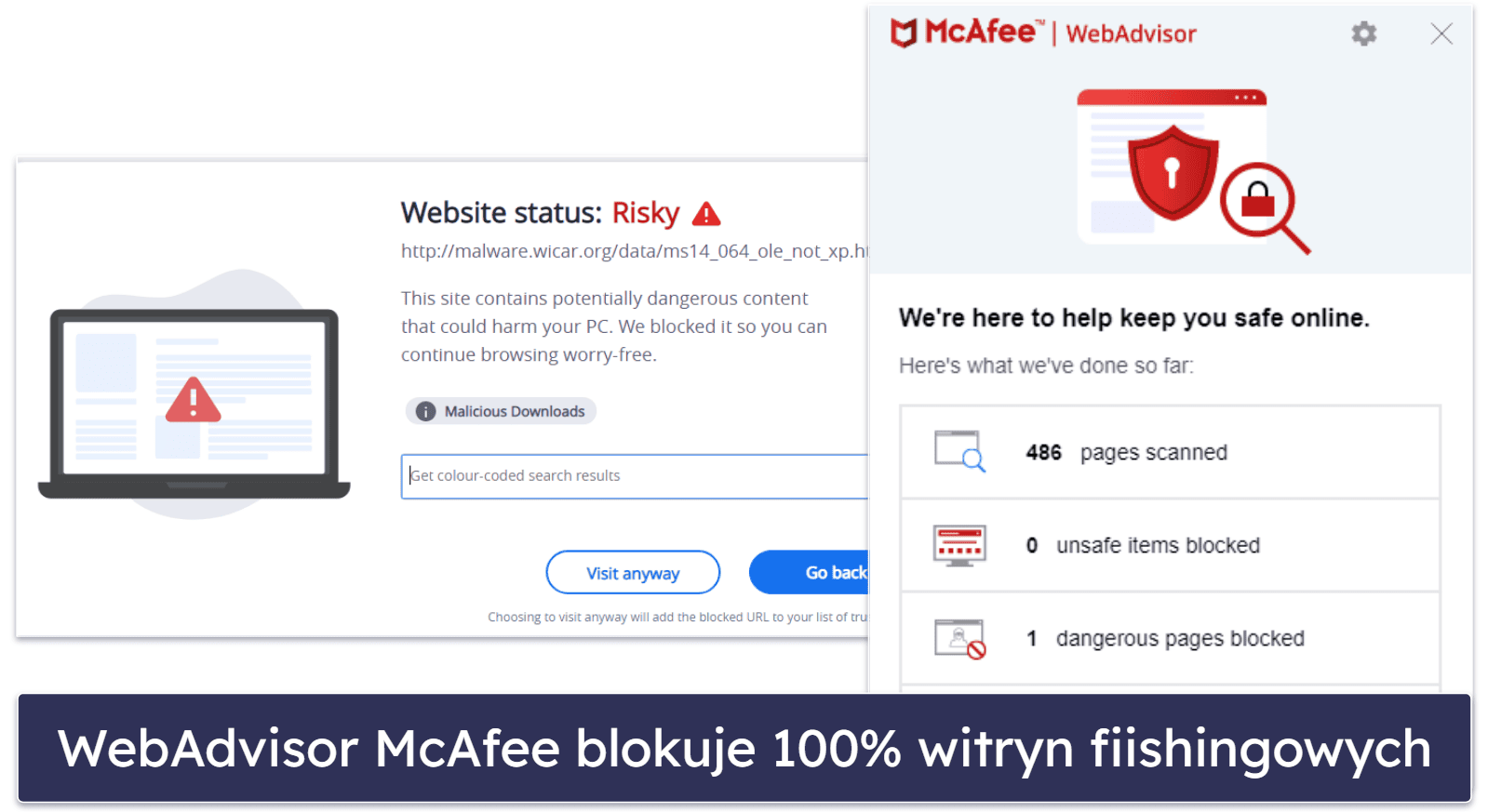 4. McAfee Total Protection — dobry silnik antywirusowy i cyberochrona