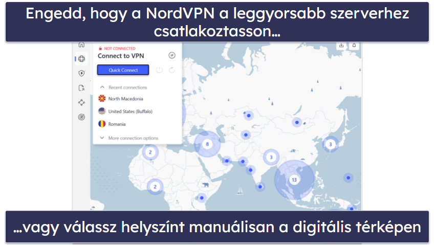 A NordVPN használata: Mobil- és asztali alkalmazások