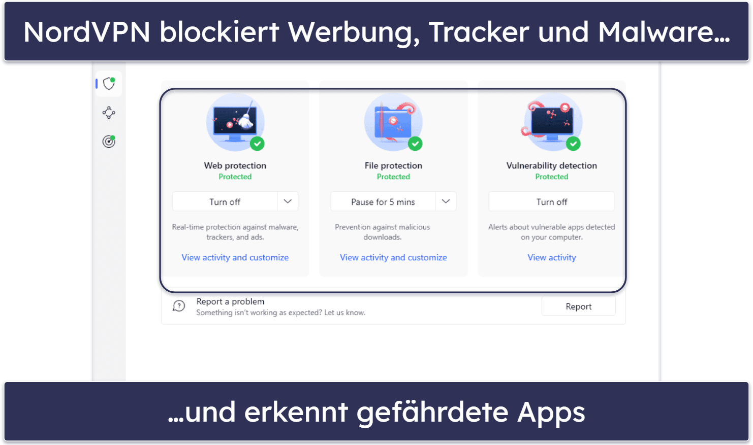 Zusätzliche Funktionen — Diese Runde entscheidet NordVPN für sich