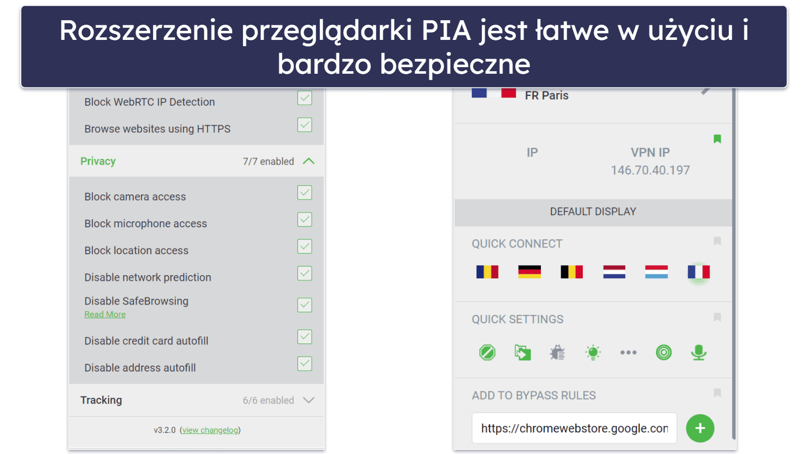 Łatwość obsługi Private Internet Access: Aplikacje mobilne i na komputer