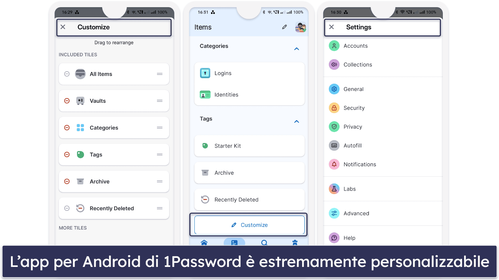 🥈 2. 1Password — Massima sicurezza con esclusive funzionalità aggiuntive