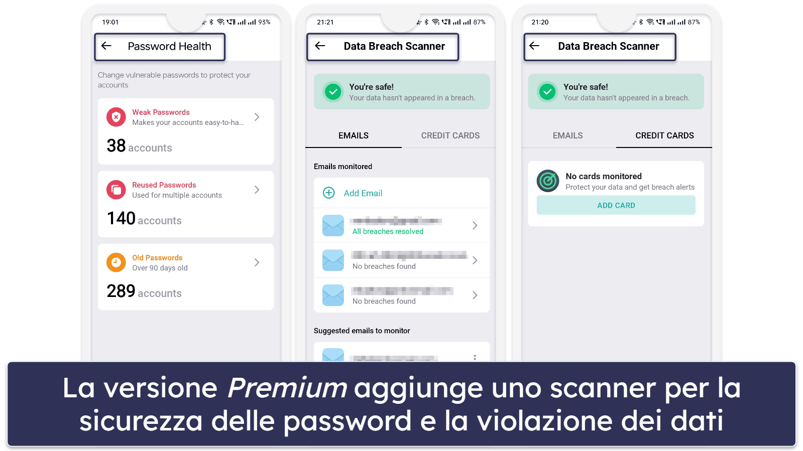 4. NordPass — Interfaccia intuitiva e codifica sicura per Android