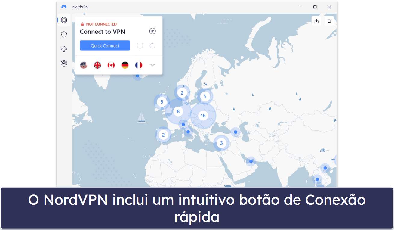 4. NordVPN — Recursos de segurança de ponta