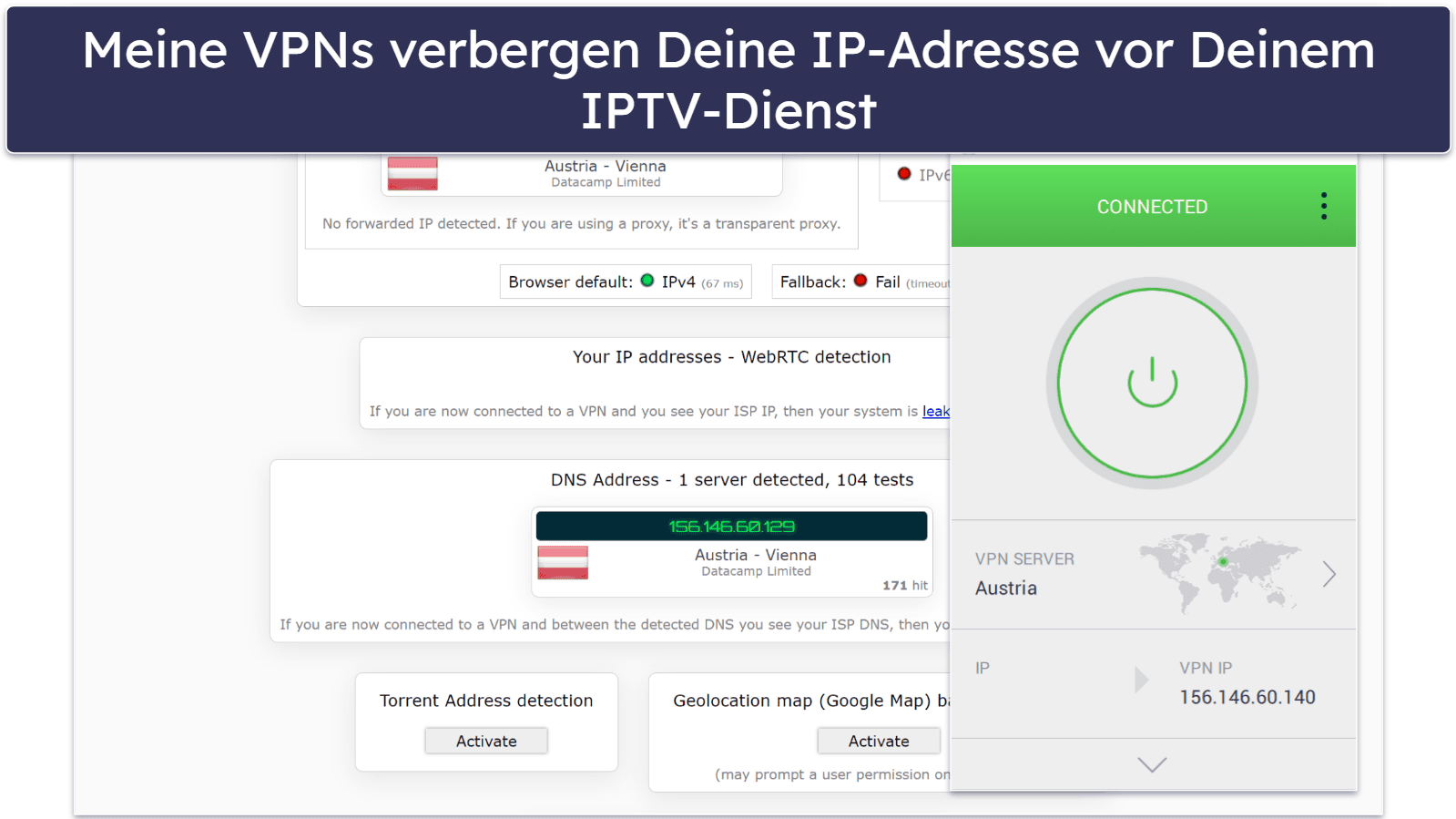 🥈2. Private Internet Access – hervorragend, um IPTV in den USA zu schauen