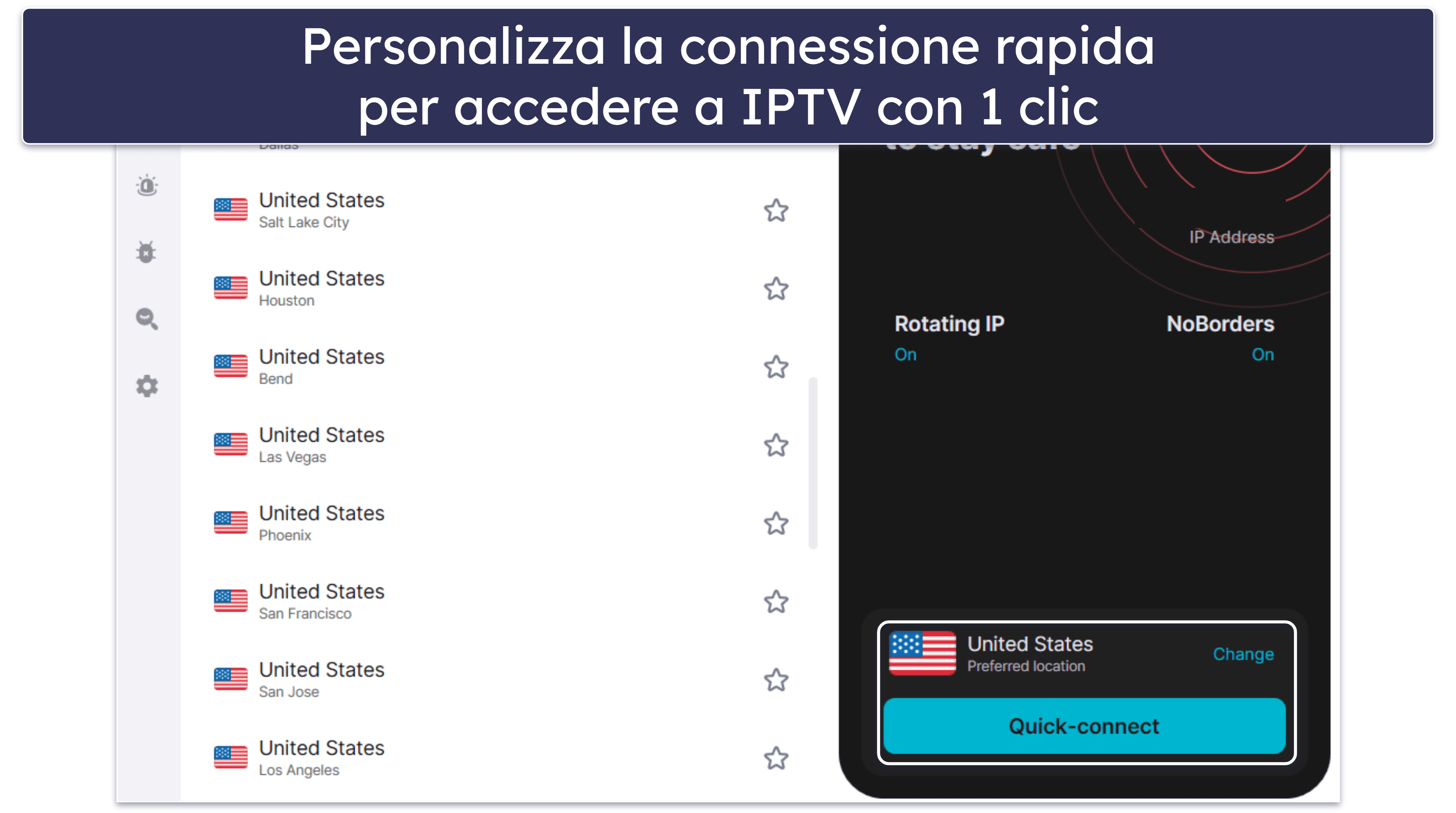 5. Surfshark — VPN per IPTV facile da usare (ottima per i principianti)