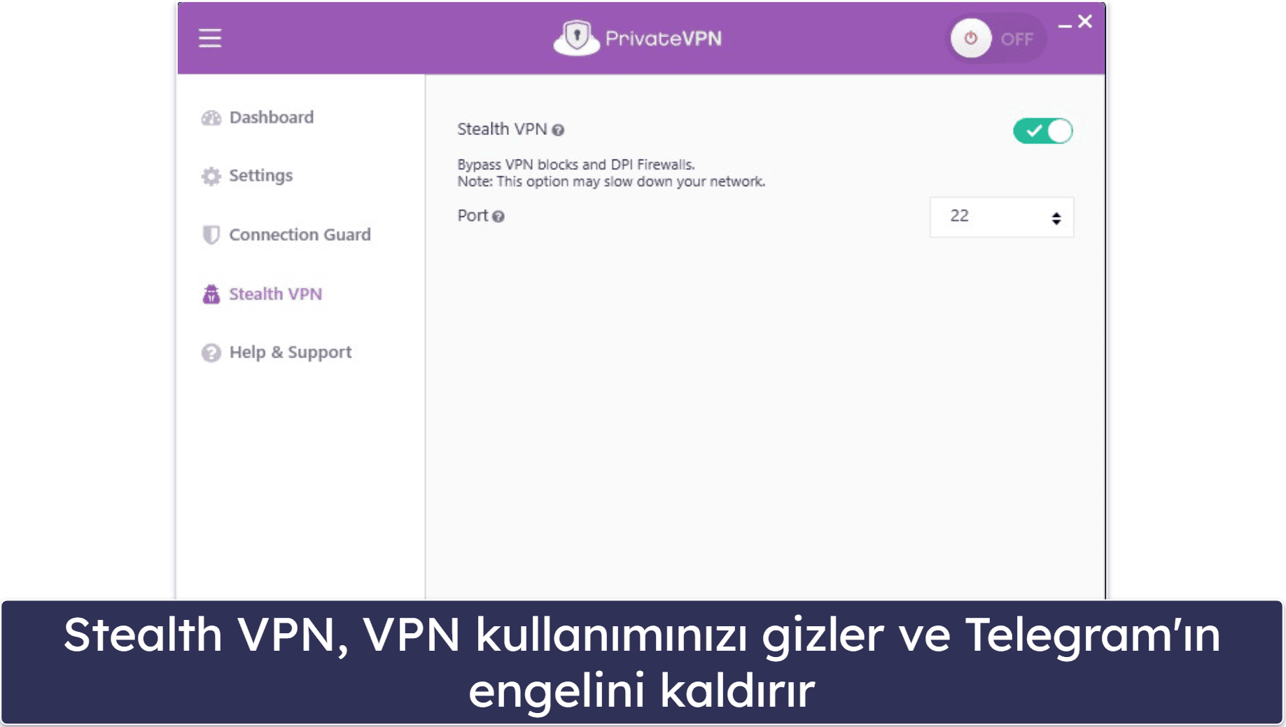 5. PrivateVPN — Telegram’ı Engellemek İçin Kullanımı Kolay VPN