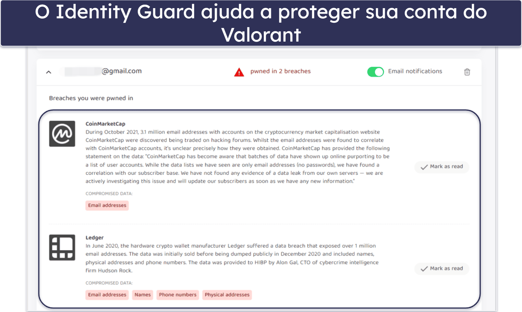 🥈2. Private Internet Access: altamente personalizável + monitoramento de violação de dados