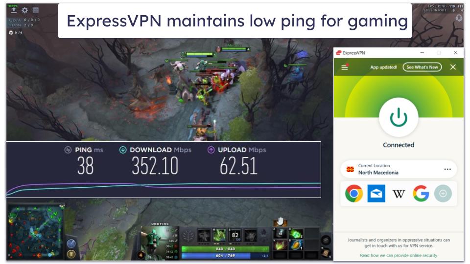 Gaming — ExpressVPN Is the Better Choice