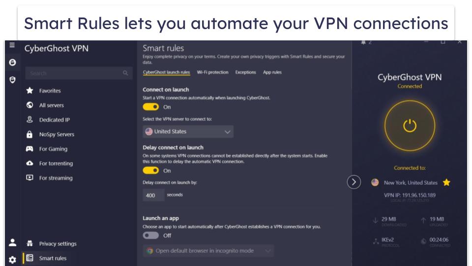 Extra Features — ExpressVPN Wins This Round