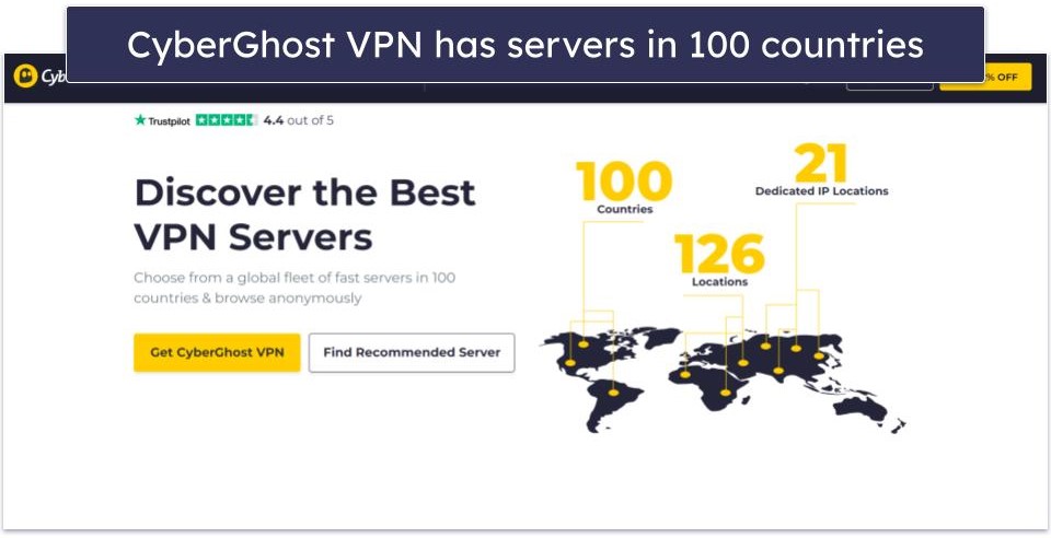 Servers — Both VPNs Have Good Server Networks