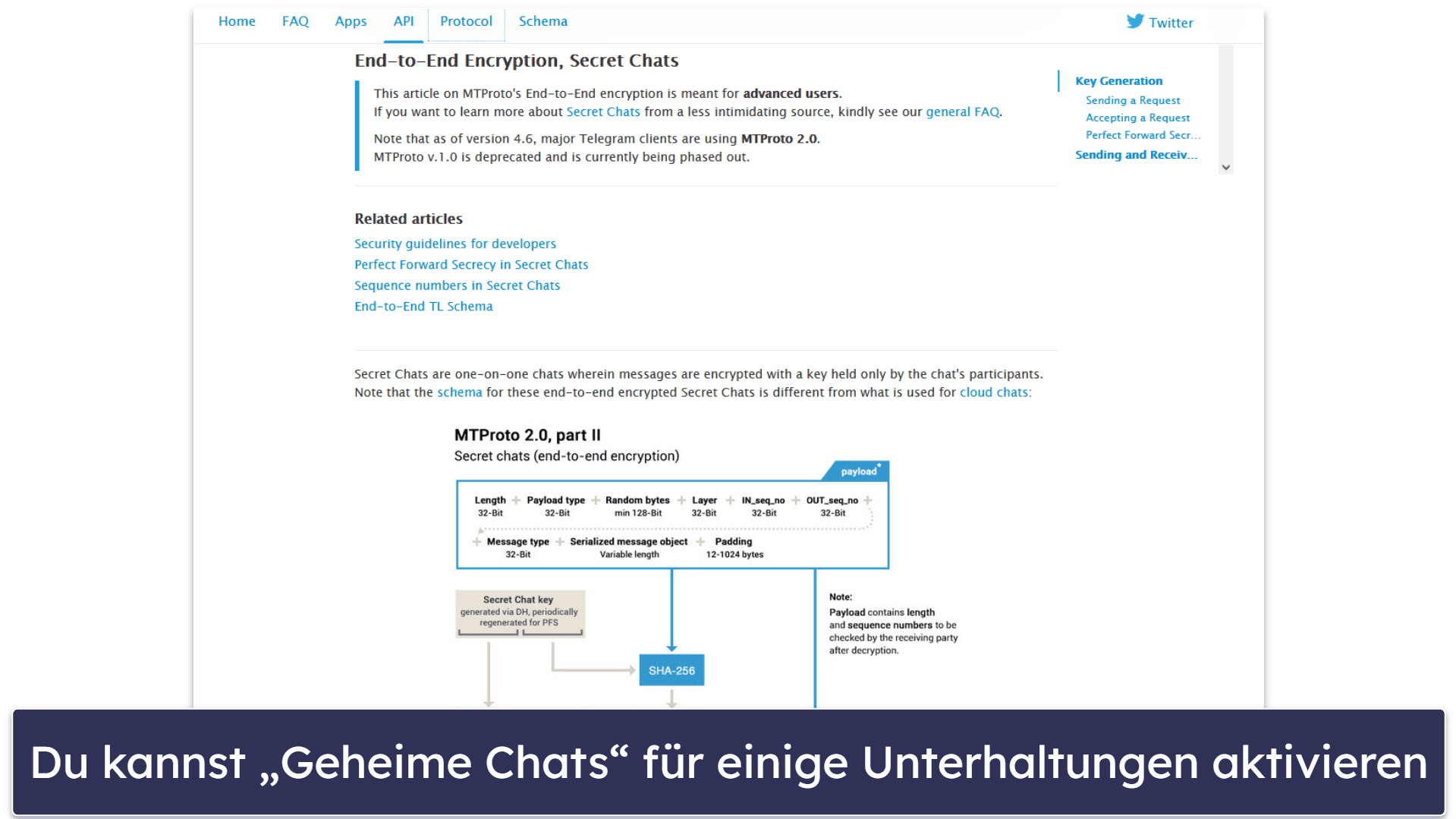 Wie schützt Telegram Deine Privatsphäre?