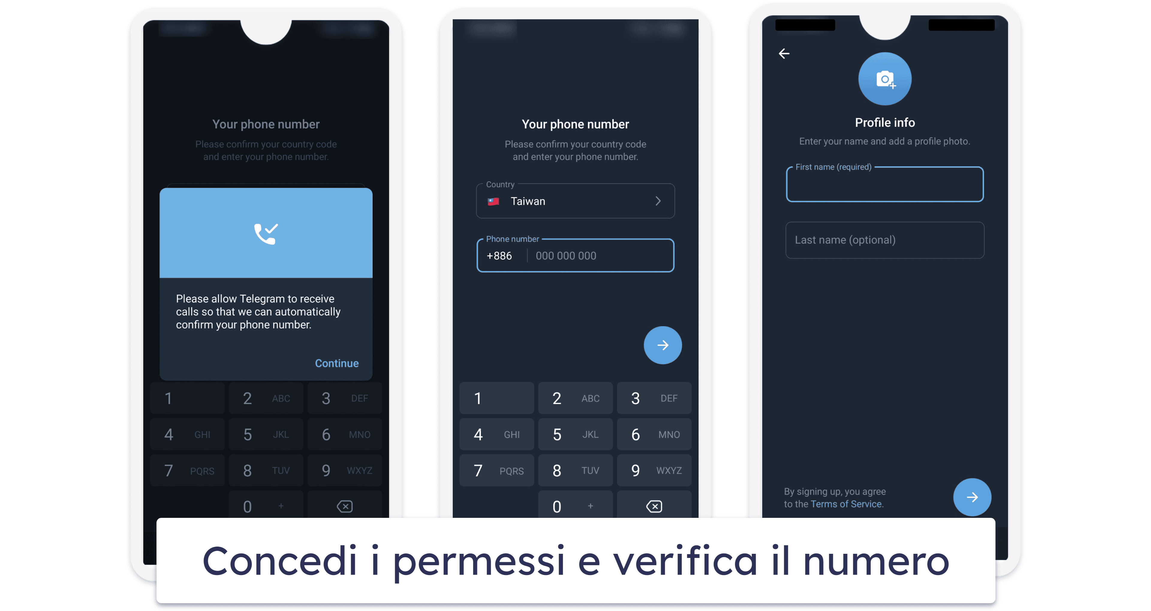 Come creare un account su Telegram