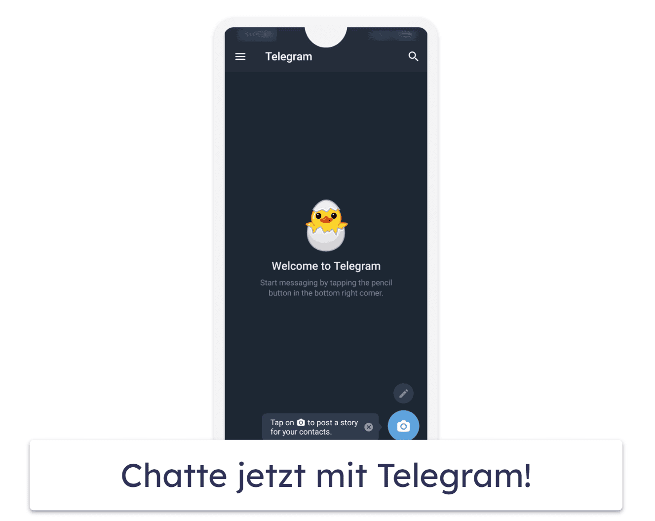 So richtest Du ein Telegram-Konto ein