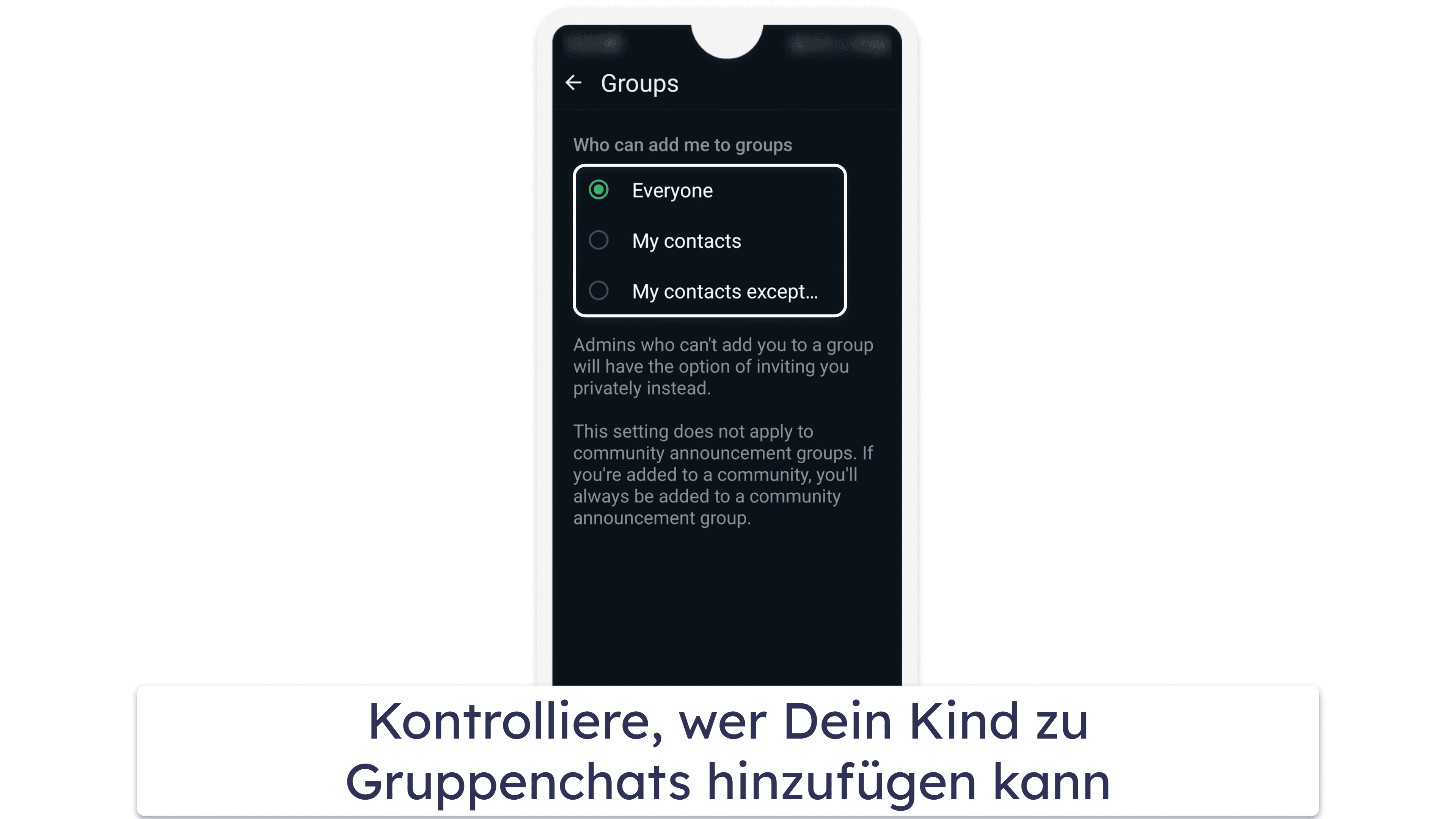 So schützt Du Deine Kinder auf WhatsApp