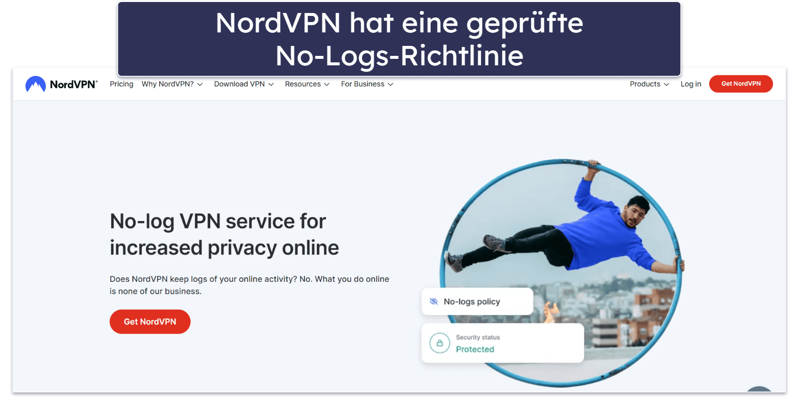 Datenschutz — Beide VPNs bieten sehr hohen Datenschutz