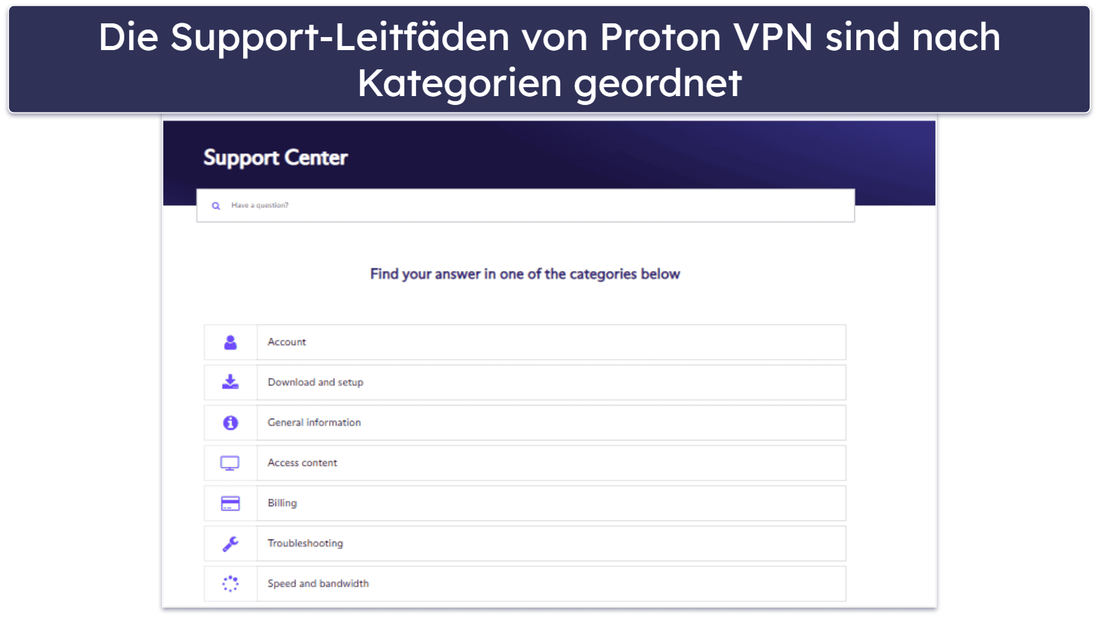 Kundenservice — NordVPN hat die Nase vorn