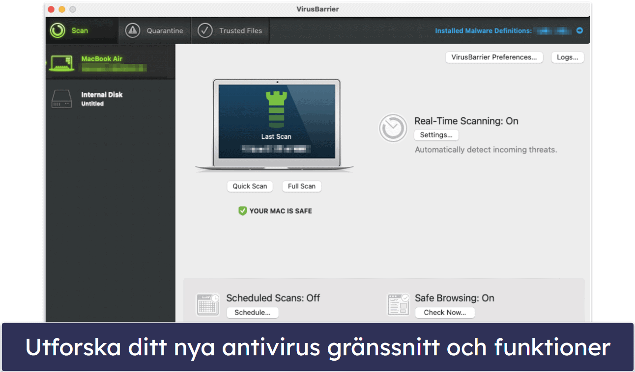 Snabbguide: Hur du använder antivirus för Mac