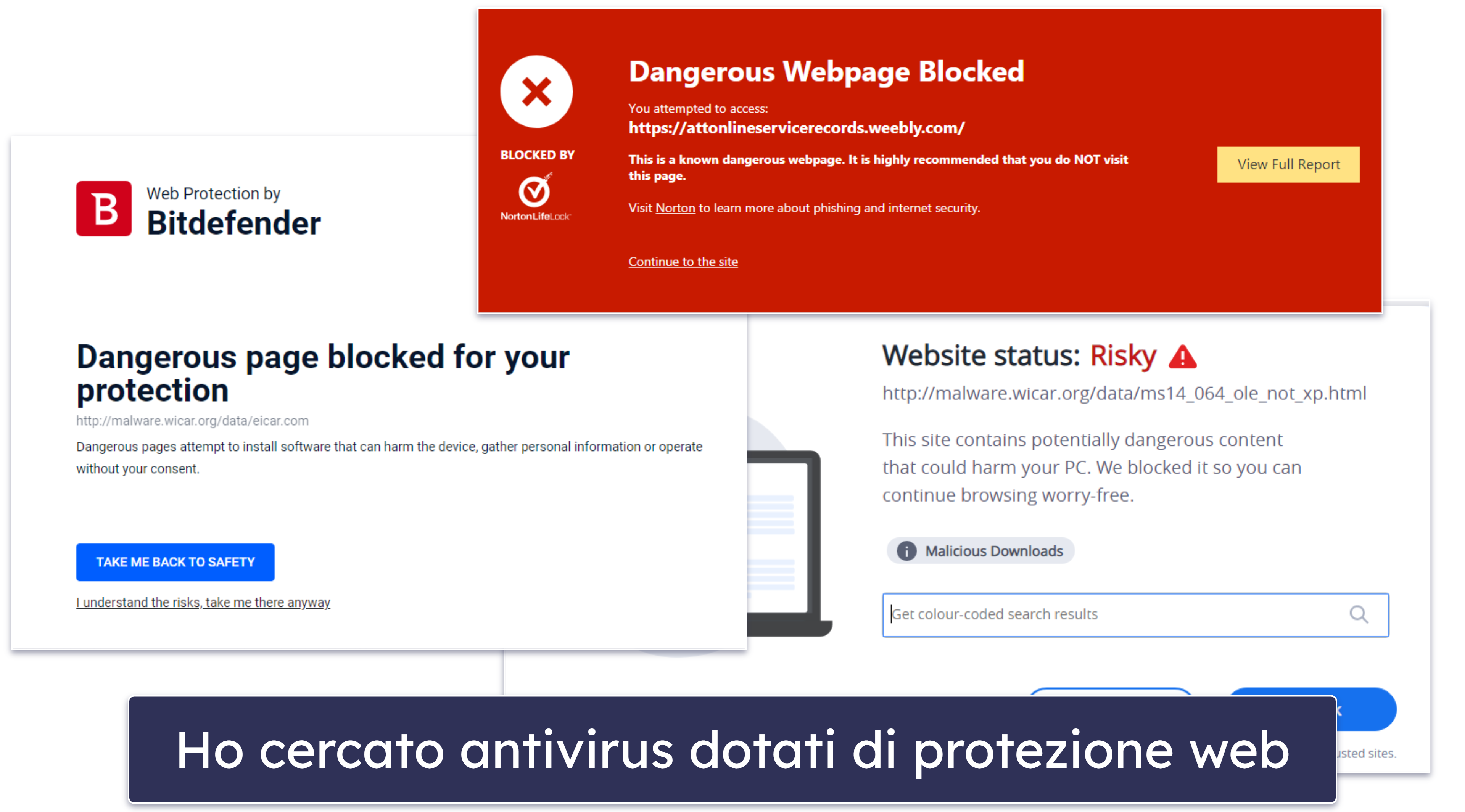 Metodologia di test: confronto e criteri di classificazione