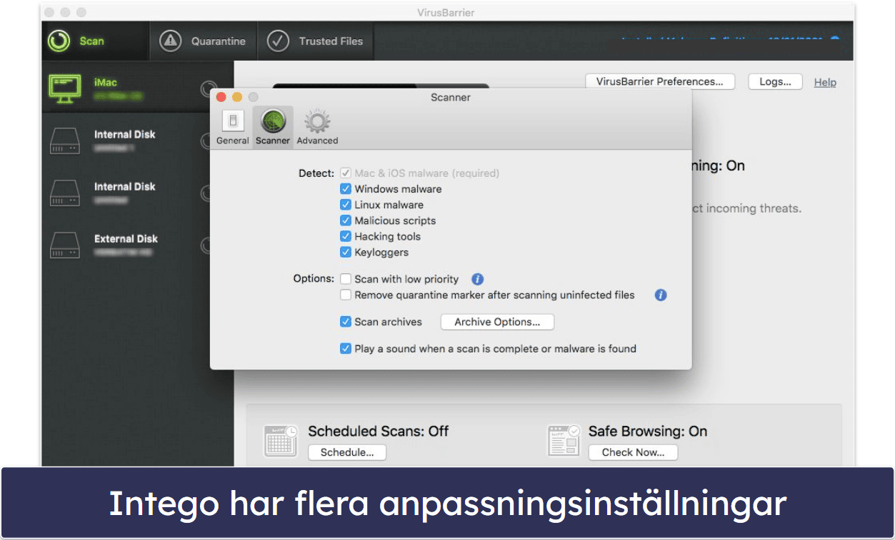 🥇1. Intego — Bästa antivirus för Mac 2024