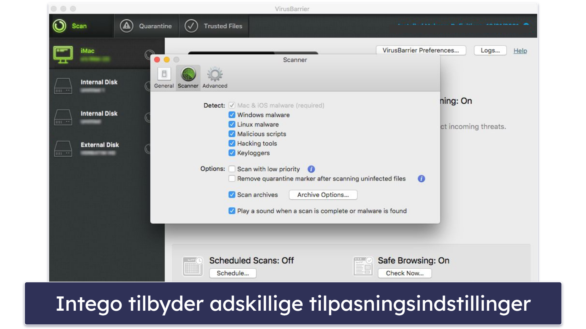 🥇1. Intego – Bedste samlede antivirusprogram til Mac i 2024