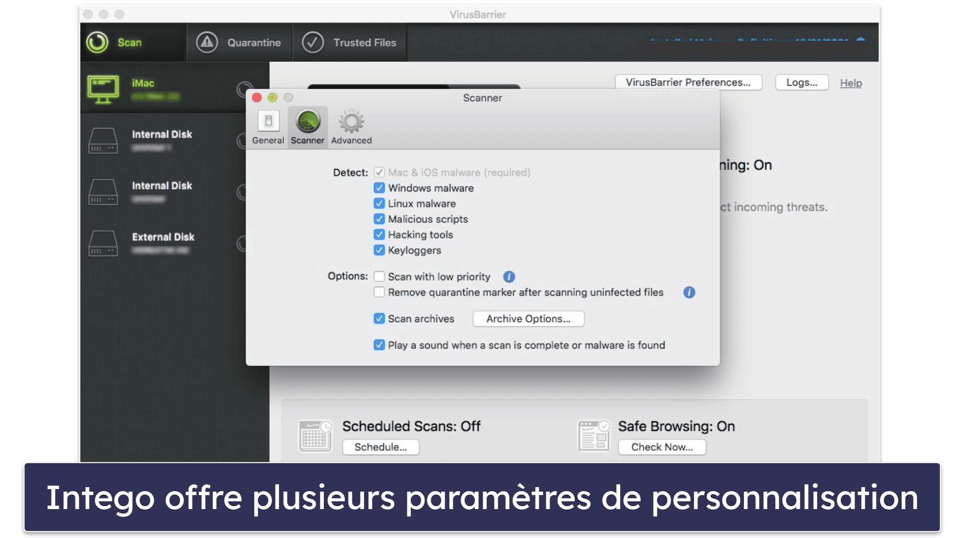 🥇1. Intego — Meilleur antivirus d’ensemble pour Mac en 2024