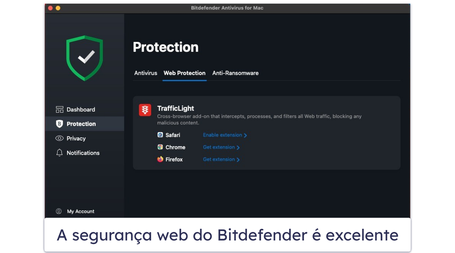 5. Bitdefender — Ótimas proteções contra ransomware para macOS