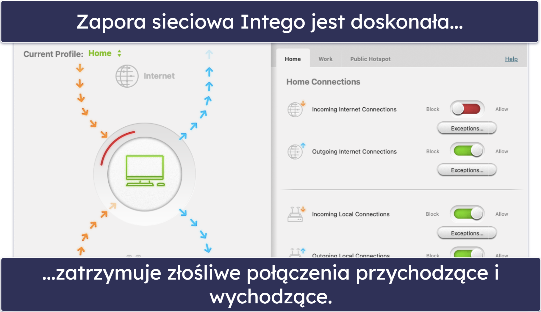 🥇1. Intego — ogółem najlepszy antywirus Mac 2024