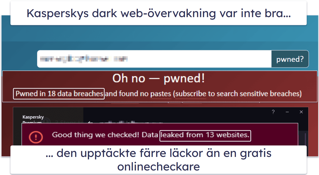 9. Kaspersky — Bra skydd mot skadlig programvara för macOS