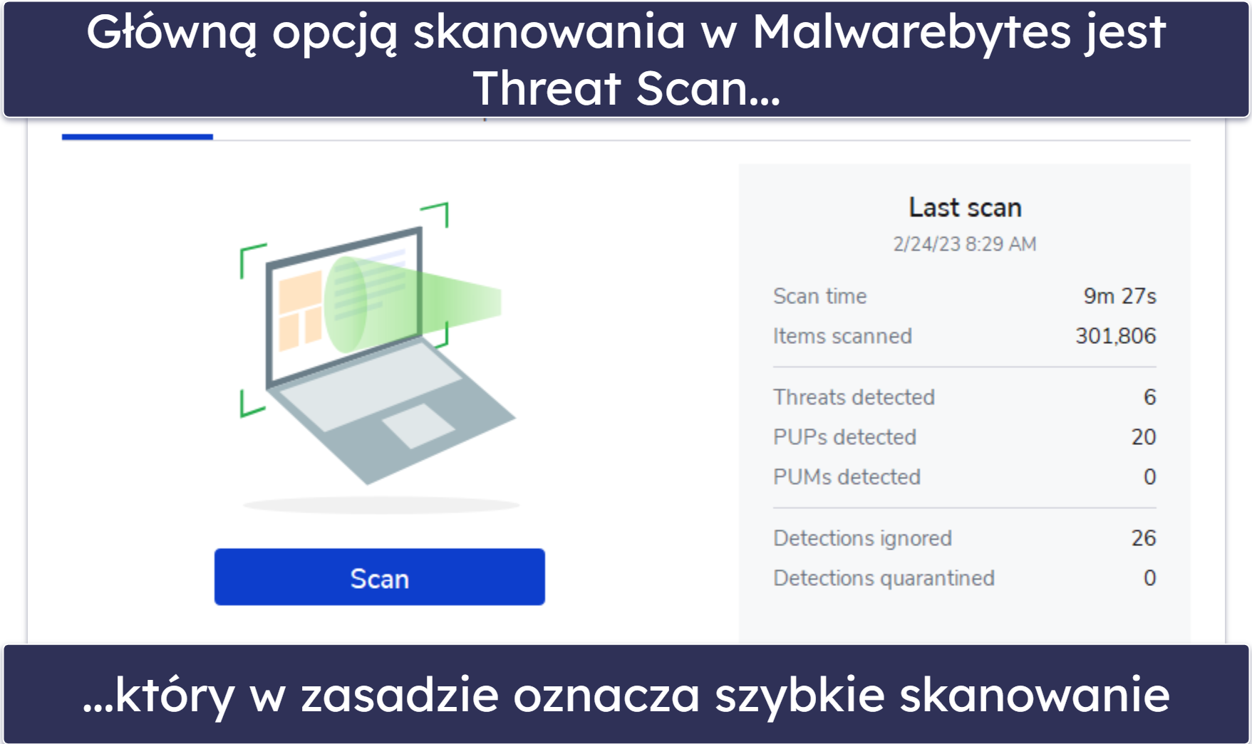 10. Malwarebytes — minimalistyczny antywirus na Maca