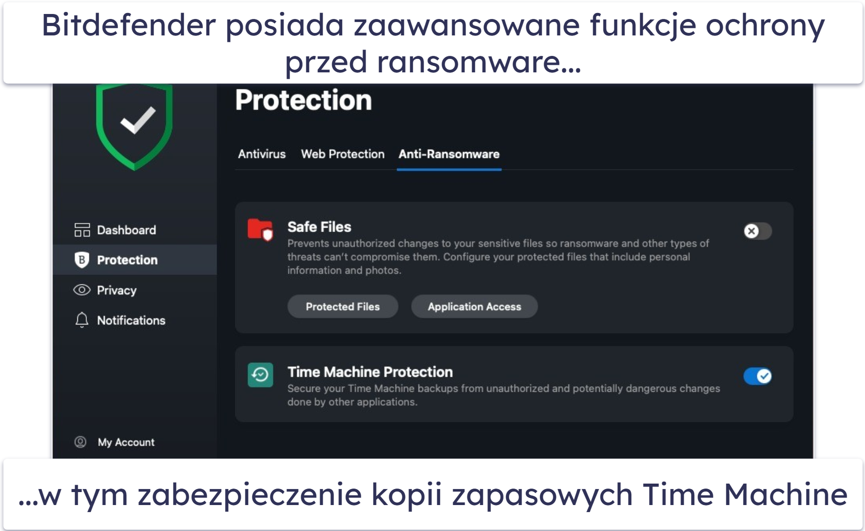 5. Bitdefender — doskonałe zabezpieczenie macOS przed ransomware