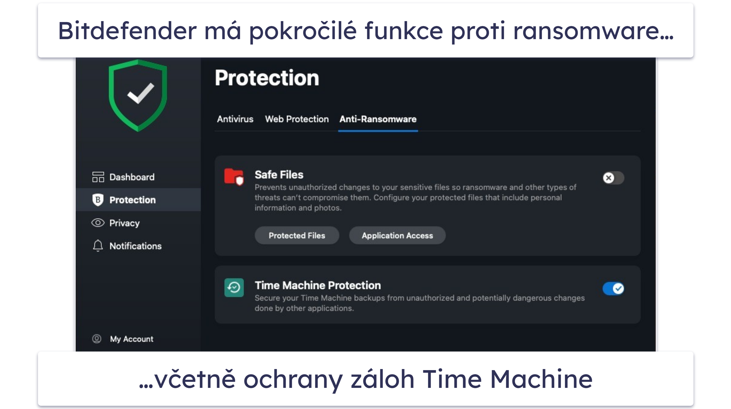 5. Bitdefender — Skvělá ochrana macOS proti ransomwaru