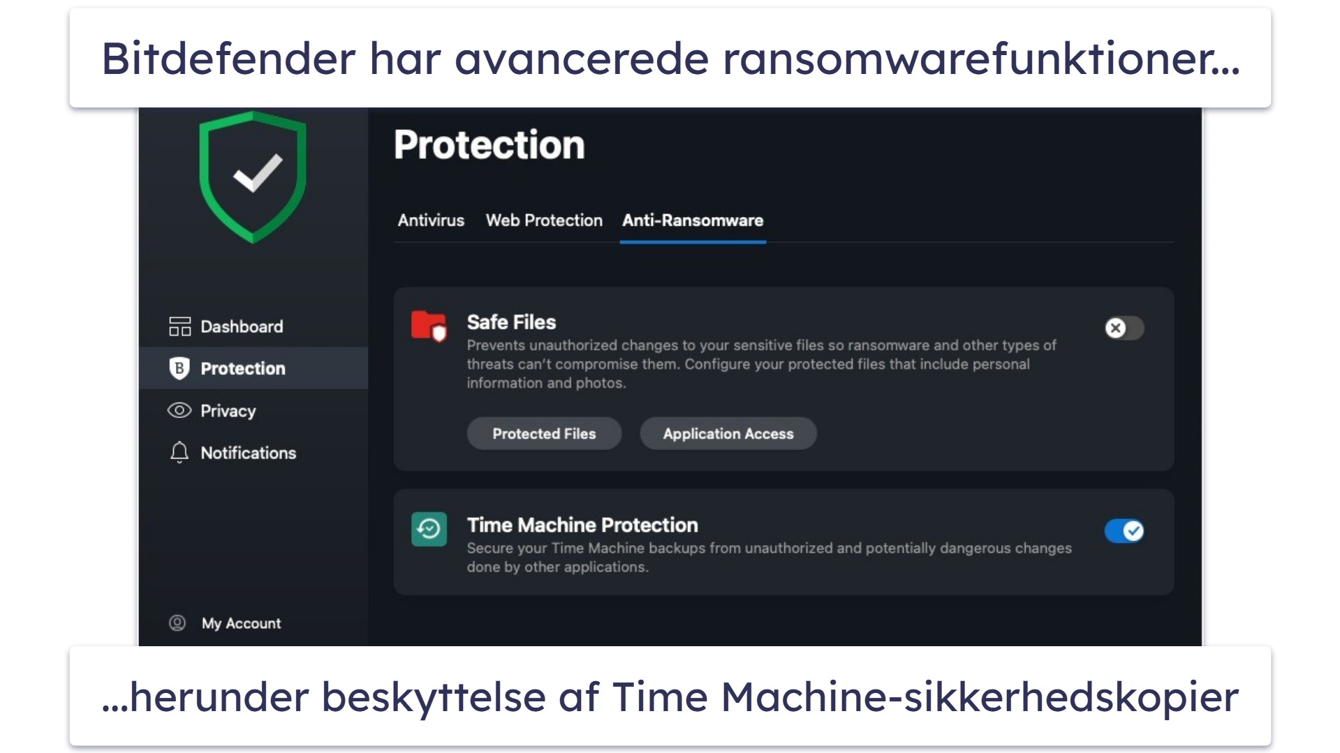 5. Bitdefender – Fremragende macOS-ransomwarebeskyttelse