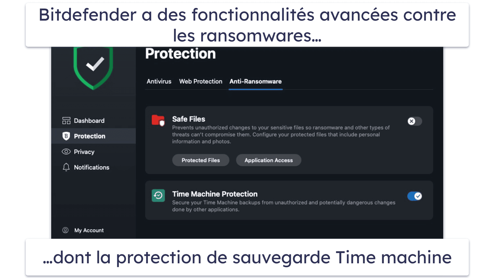 5. Bitdefender — Excellentes protections contre le ransomware sur macOS