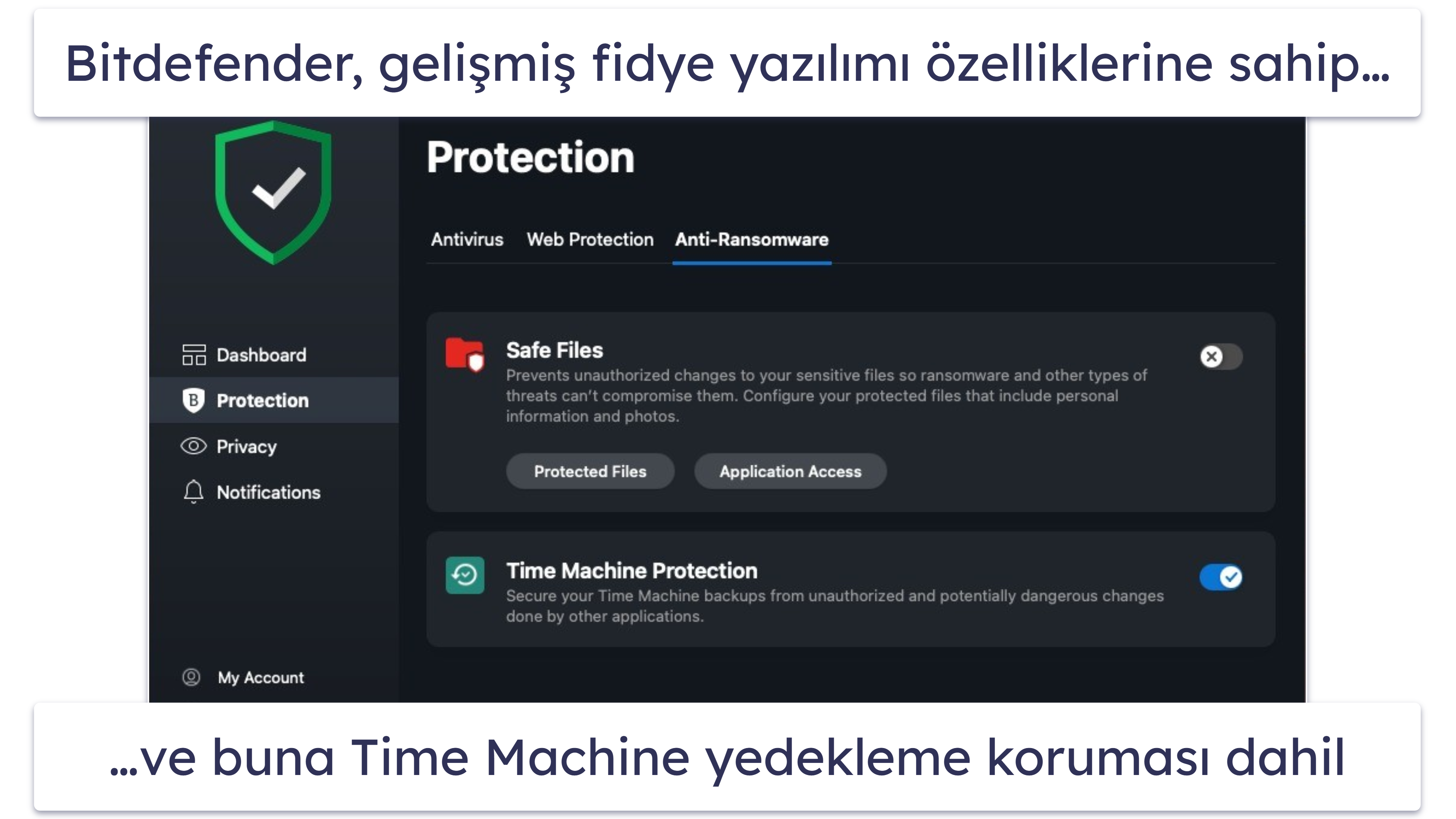 5. Bitdefender — macOS için Harika Fidye Yazılım Korumaları