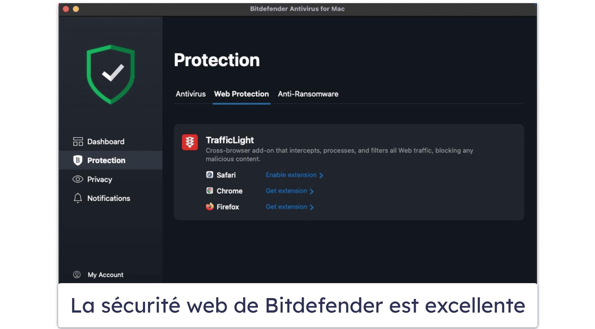 5. Bitdefender — Excellentes protections contre le ransomware sur macOS