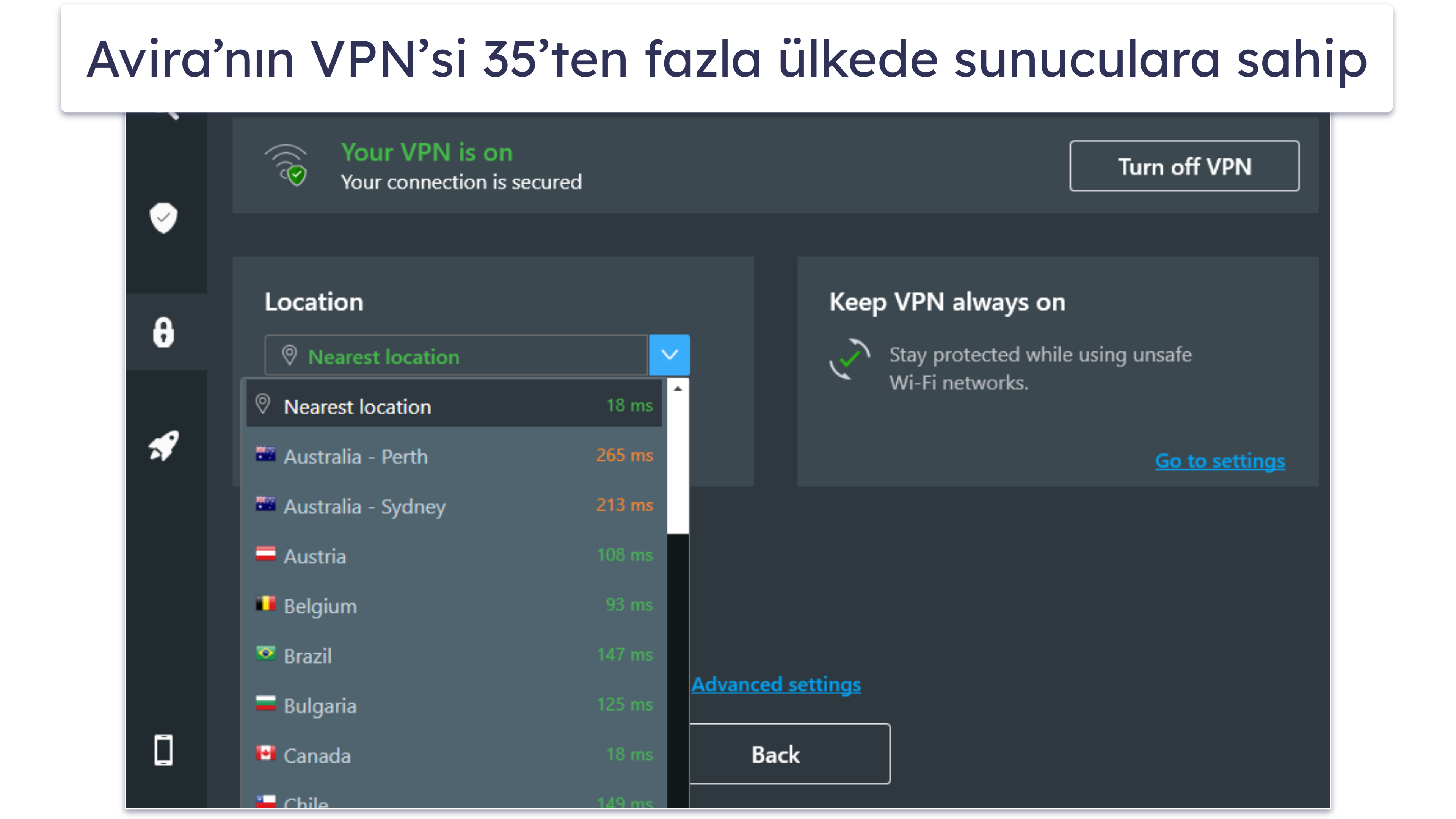 7. Avira Free Antivirus for Mac — Mac İçin En İyi Ücretsiz Antivirüs