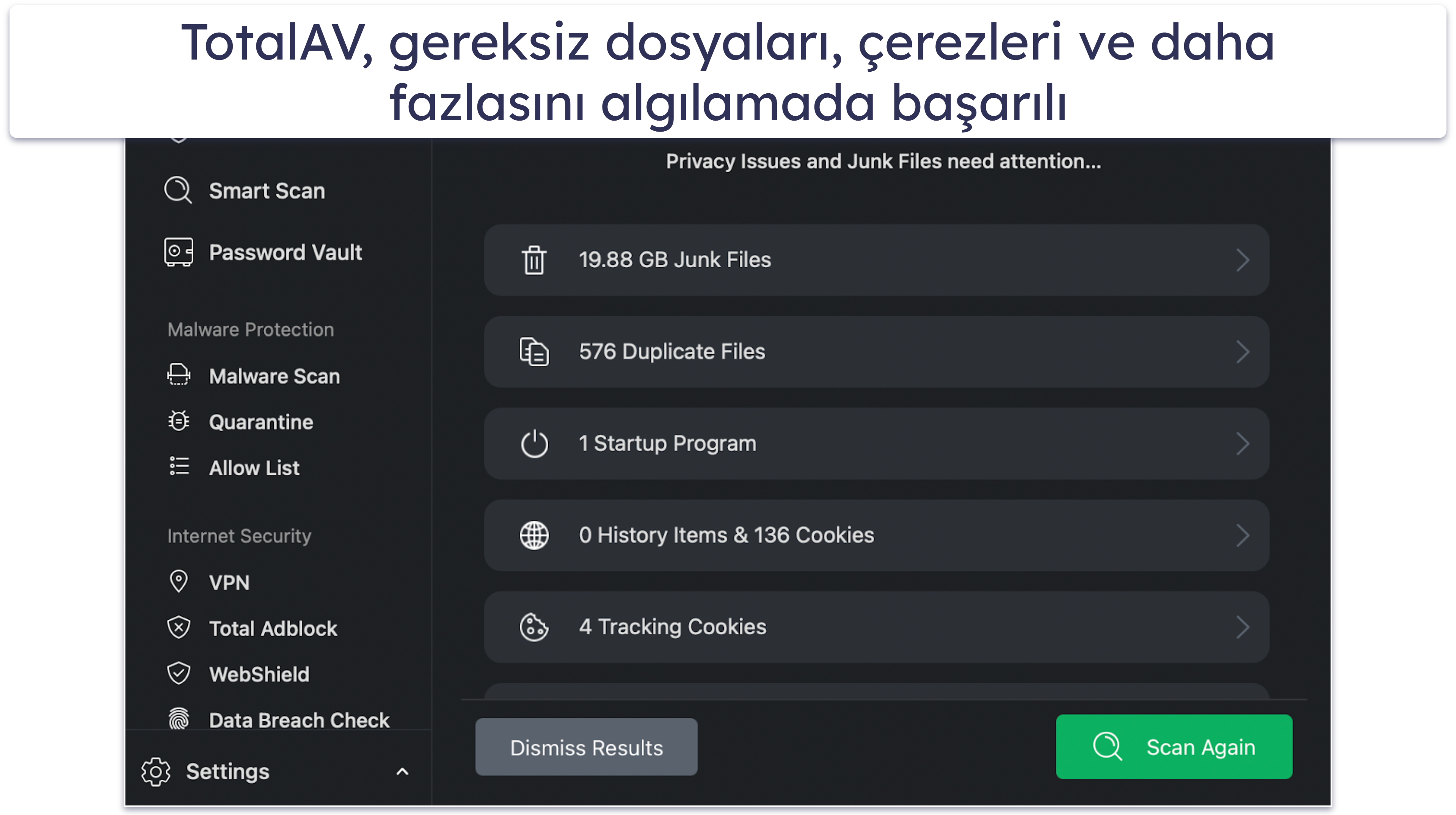 🥈2. TotalAV — Mac Optimizasyonu İçin En İyi